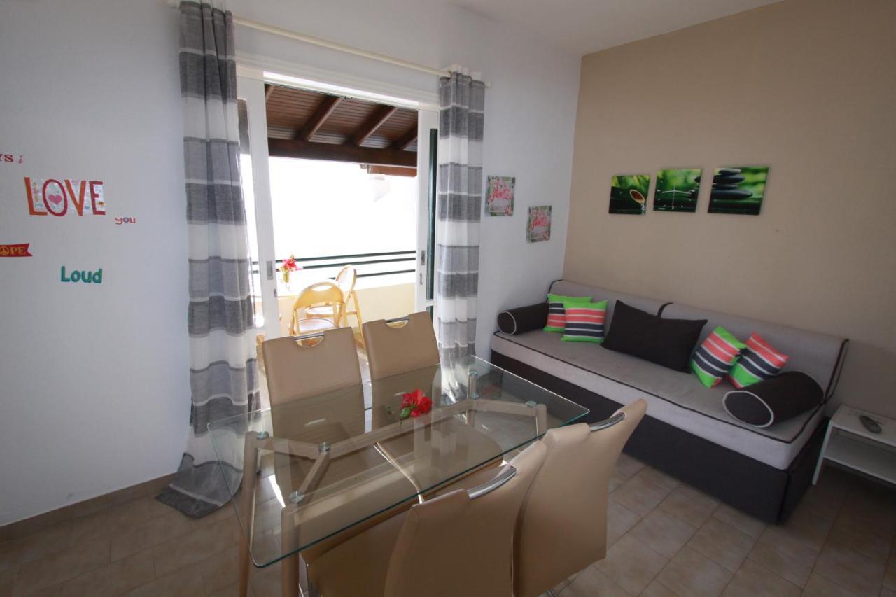 Corfu Glyfada Menigos Beach Apartments Bagian luar foto